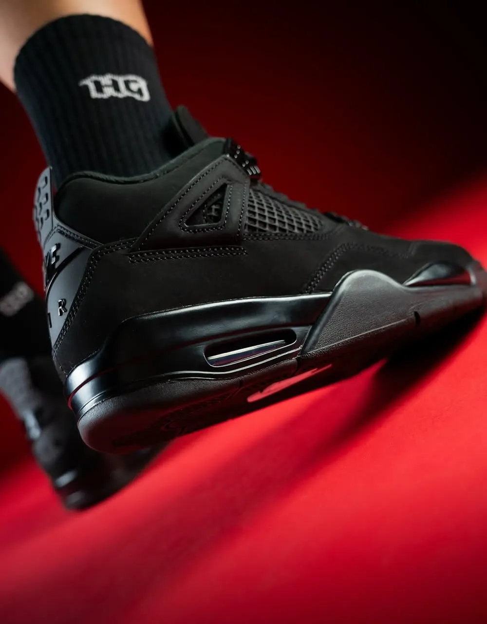 AJ 4 Black Cat