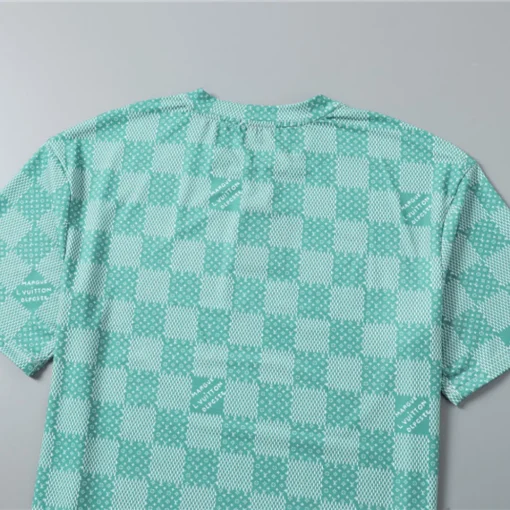 LOV Damier Monogram T-Shirt in Mint Green - lov0000767 - Image 6