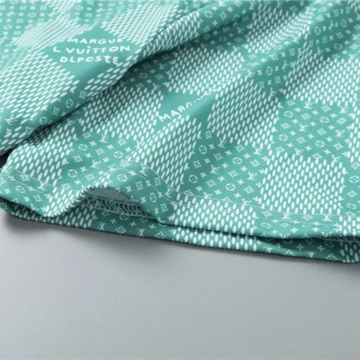 LOV Damier Monogram T-Shirt in Mint Green - lov0000767 - Image 8