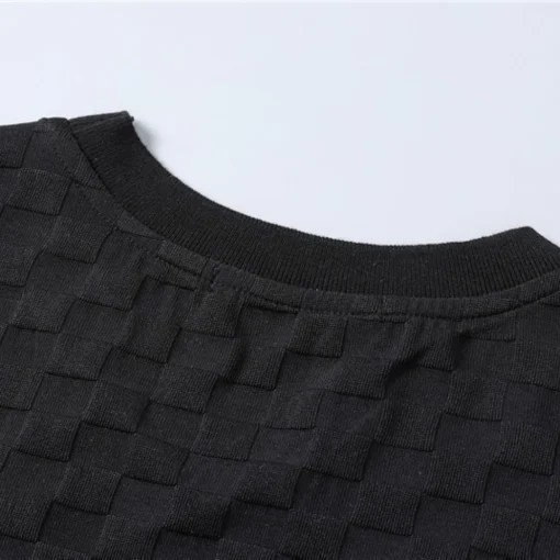 LOV Monogram T-Shirt in Black - lov0000769 - Image 7