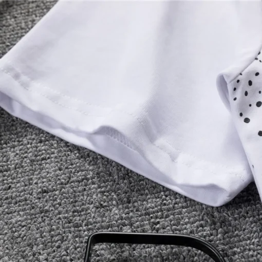 LOV Print T-Shirt in White - lov0000776 - Image 8