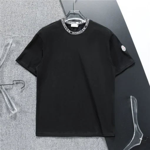 MC Logo-Trimmed Cotton T-shirt in Black - 99 - mc0000099 - Image 2