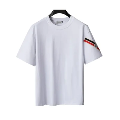 MC Tricolor T-Shirt in White - 102 - mc0000102 - M