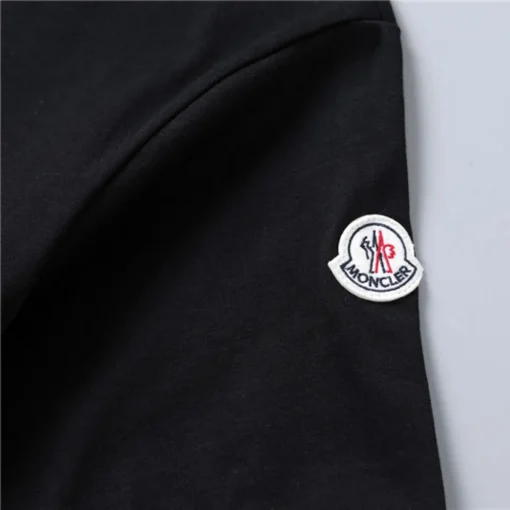 MC Tricolor Trimmed Cotton T-Shirt in Black - 103 - mc0000103 - Image 11