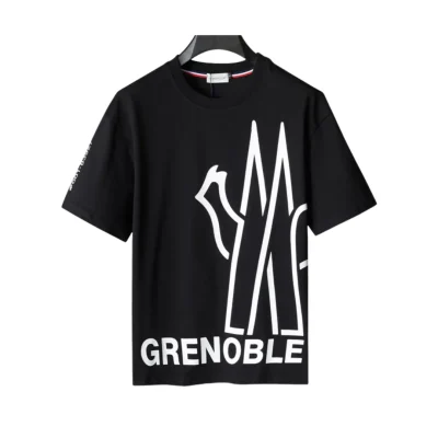 MC Grenoble Logo Print T-shirt in Black - 105 - mc0000105 - M