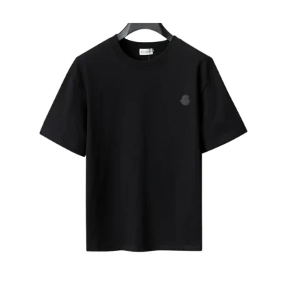 MC Logo Print Back T-shirt in Black - 107 - mc0000107 - M