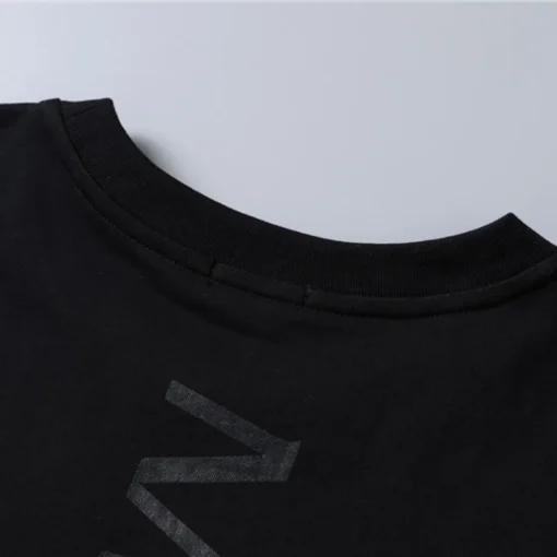 MC Logo Print Back T-shirt in Black - 107 - mc0000107 - Image 11