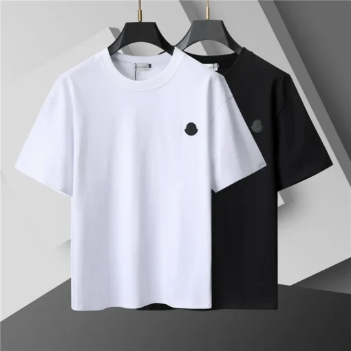 MC Logo Print Back T-shirt in White - 108 - mc0000108 - Image 5