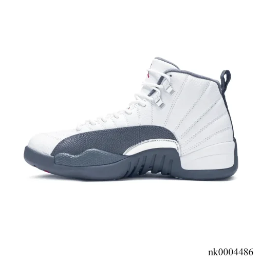 AJ 12 White Dark Grey Shoes Sneakers – nk0004486 - Image 2