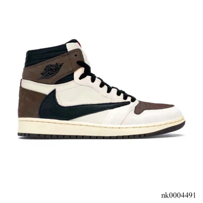 Travis Scott x AJ 1 High OG SP Reverse Mocha Shoes Sneakers – nk0004491