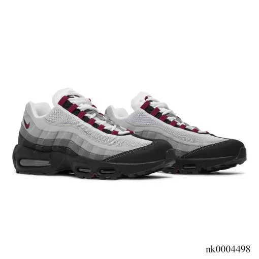AM 95 Dark Beetroot Burgundy Shoes Sneakers - nk0004498 - Image 3