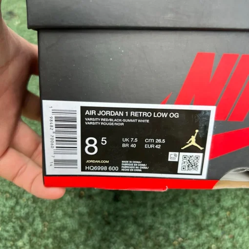 AJ 1 Low OG Chicago (2025) Shoes Sneakers – nk0004503 - Image 9