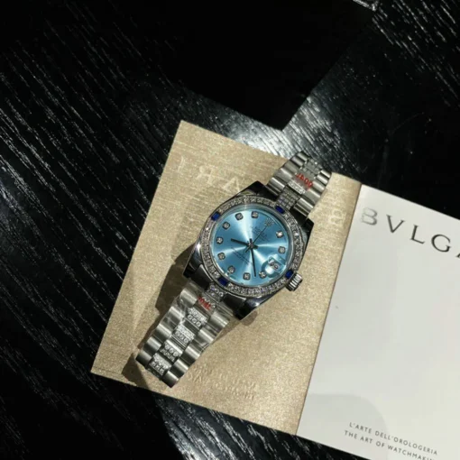 RL Datejust 31 69174 Steel Aqua Blue Dial Diamond Sapphire - RL0024 - Image 8