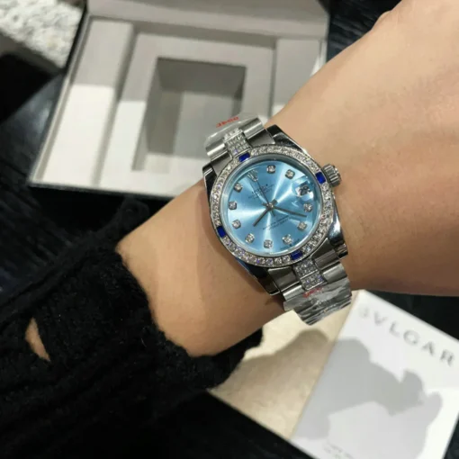 RL Datejust 31 69174 Steel Aqua Blue Dial Diamond Sapphire - RL0024 - Image 9