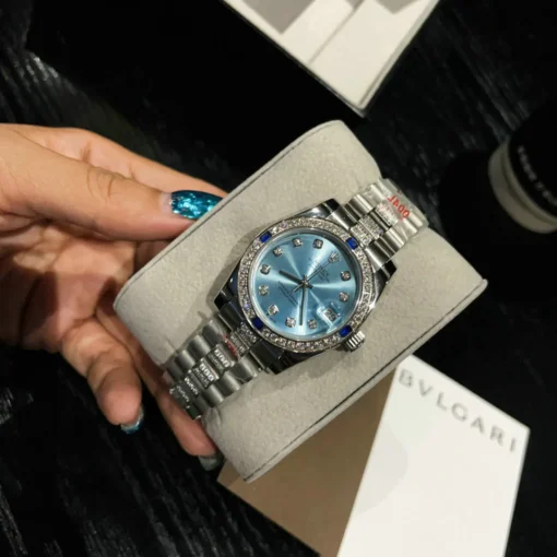RL Datejust 31 69174 Steel Aqua Blue Dial Diamond Sapphire - RL0024 - Image 7