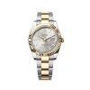 RL Datejust 41 126333 Yellow Gold Steel White Oyster Bracelet - RL0031