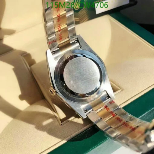RL Datejust 41 126333 Yellow Gold Steel White Oyster Bracelet - RL0031 - Image 4