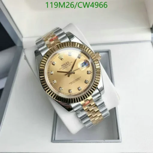 RL Datejust 41 126333 Yellow Gold Steel White Jubilee Bracelet - RL0032 - Image 2
