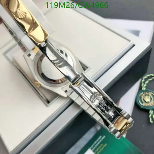 RL Datejust 41 126333 Yellow Gold Steel White Jubilee Bracelet - RL0032 - Image 5