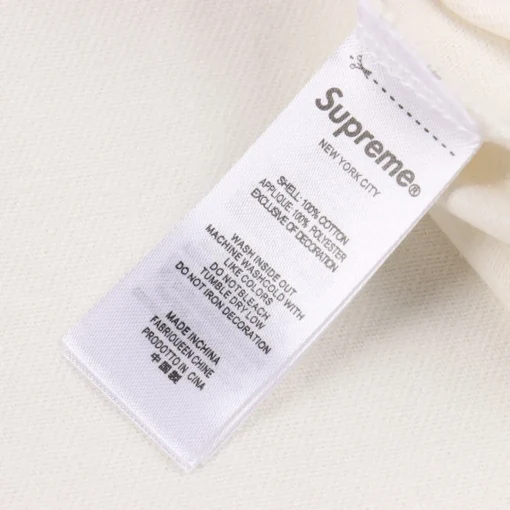 SUP Baseball Patch Jersey T-Shirt in White - 509 - spm0000509 - Image 9