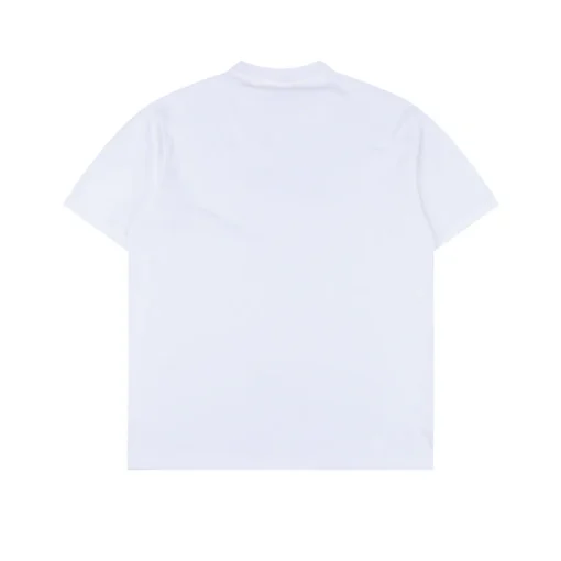 SUP Box Logo Zebra Blue Print T-Shirt in White - 515 - spm0000515 - Image 2