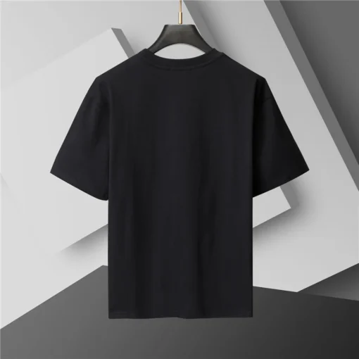 VS Medusa Head Cotton T-shirt in Black - vs0000081 - Image 3