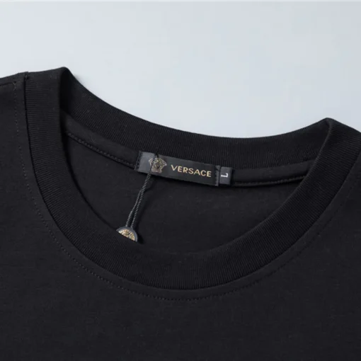 VS Medusa On Chain T-Shirt in Black - vs0000085 - Image 8