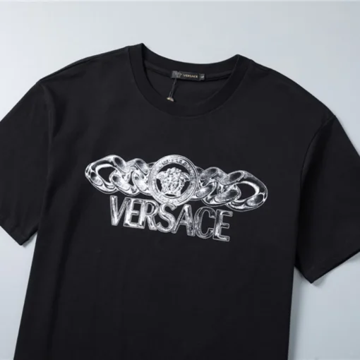 VS Medusa On Chain T-Shirt in Black - vs0000085 - Image 5