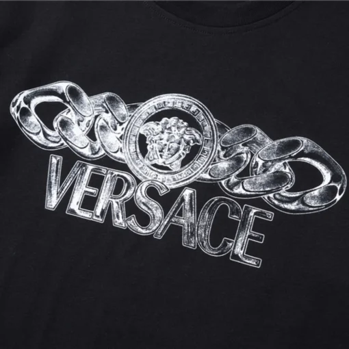 VS Medusa On Chain T-Shirt in Black - vs0000085 - Image 10