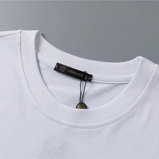 VS Medusa On Chain T-Shirt in White - vs0000086 - Image 8
