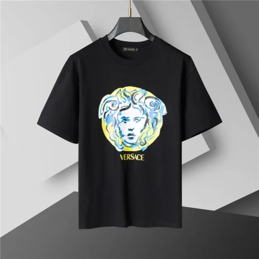 VS Painted Medusa T-Shirt in Black - vs0000089 - Image 2