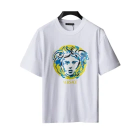 VS Painted Medusa T-Shirt in White - vs0000090