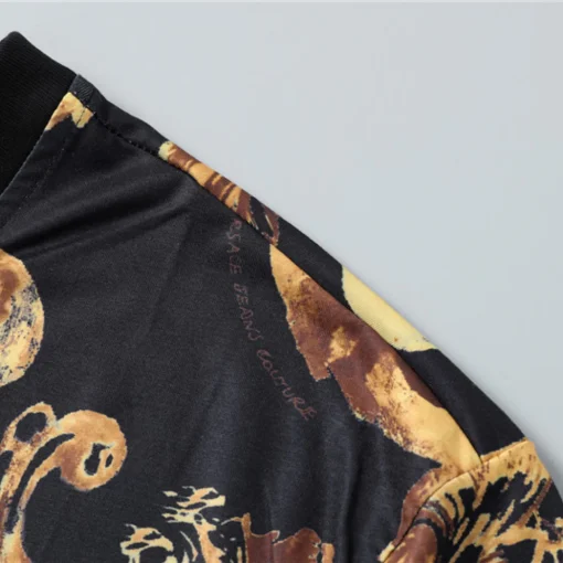 VS Jeans Couture Black With Baroque Logo - vs0000091 - Image 8