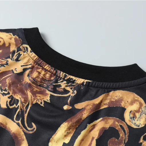 VS Jeans Couture Black With Baroque Logo - vs0000091 - Image 7