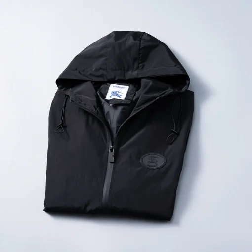 BUR Padded Nylon Hooded Jacket - BUR0006 - Image 4