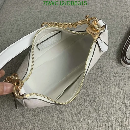COH Teri Shoulder Bag In White - COH0011 - Image 6