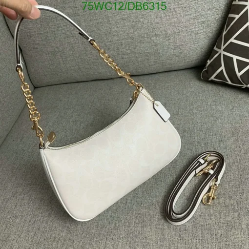 COH Teri Shoulder Bag In White - COH0011 - Image 4