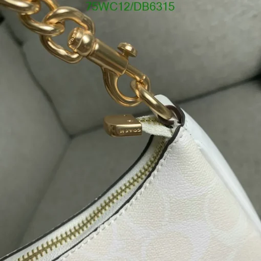 COH Teri Shoulder Bag In White - COH0011 - Image 7