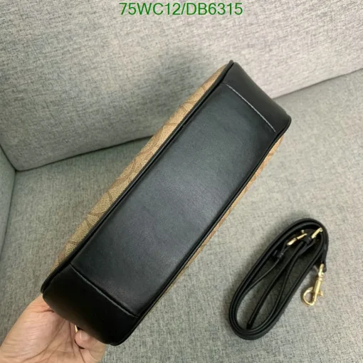 COH Teri Shoulder Bag In Beige Black - COH0013 - Image 6