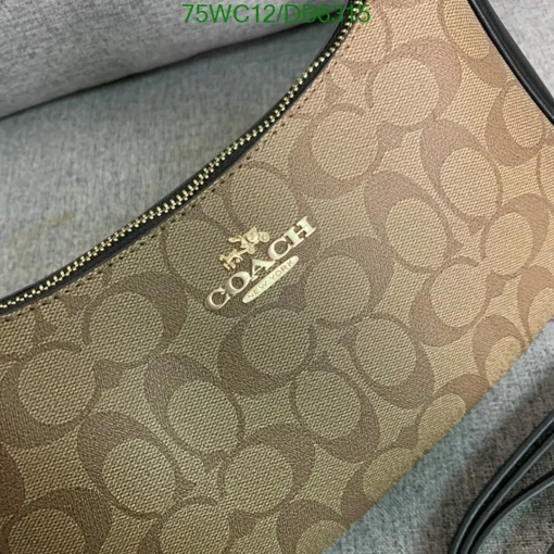 COH Teri Shoulder Bag In Beige Black - COH0013 - Image 8