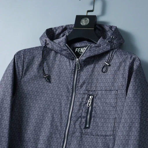 Fendi Zipped Jacket - FD0008 - Image 5