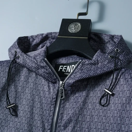 Fendi Zipped Jacket - FD0008 - Image 6