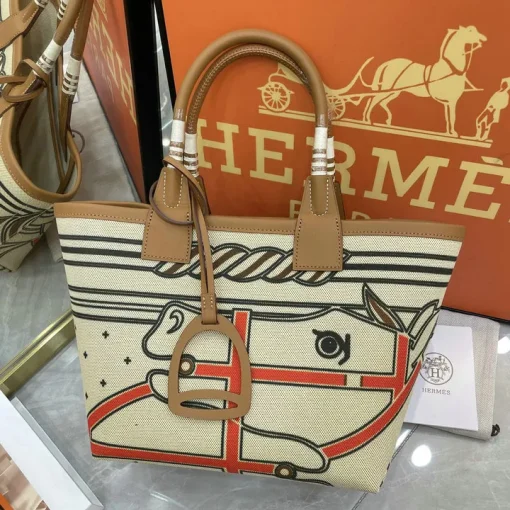 HM Steeple Printed Orange Bag - HM0003 - Image 10