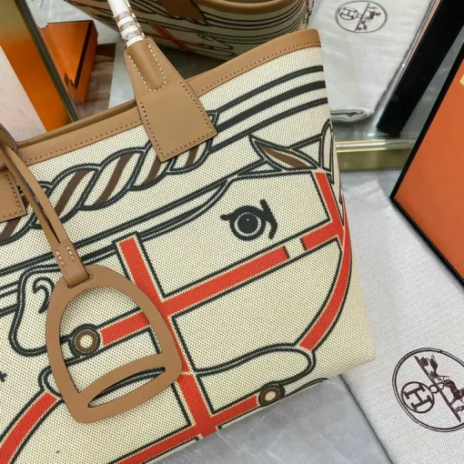 HM Steeple Printed Orange Bag - HM0003 - Image 11