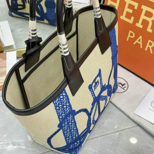 HM Steeple Printed Blue Bag - HM0004 - Image 10