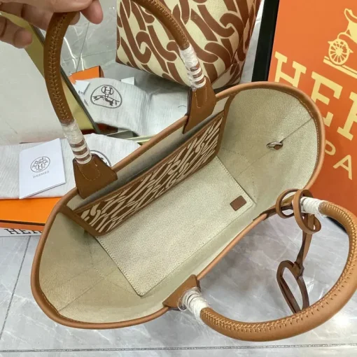 HM Steeple Printed Brown Bag - HM0007 - Image 3
