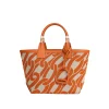 HM Steeple Printed Orange Bag - HM0008