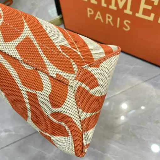 HM Steeple Printed Orange Bag - HM0008 - Image 4