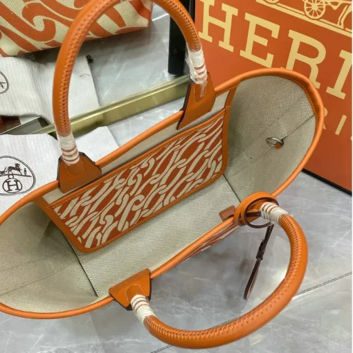 HM Steeple Printed Orange Bag - HM0008 - Image 7