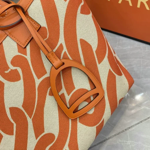 HM Steeple Printed Orange Bag - HM0008 - Image 8